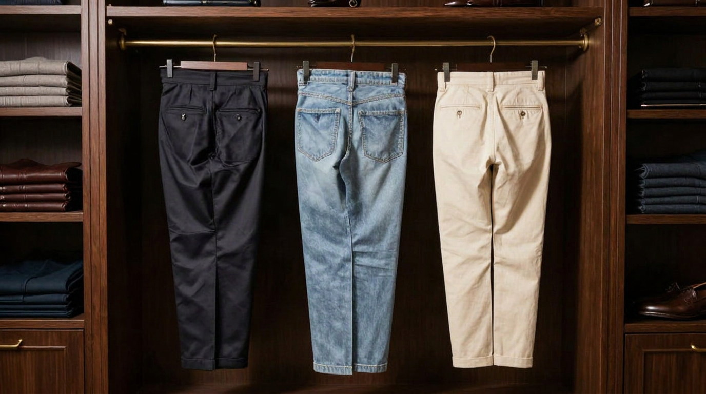 Chambray, Denim and Canvas: The Paris of the Five-Pocket Trouser